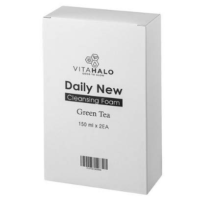 Vitahalo Daily New Jeju Green Tea Foam Cleansing