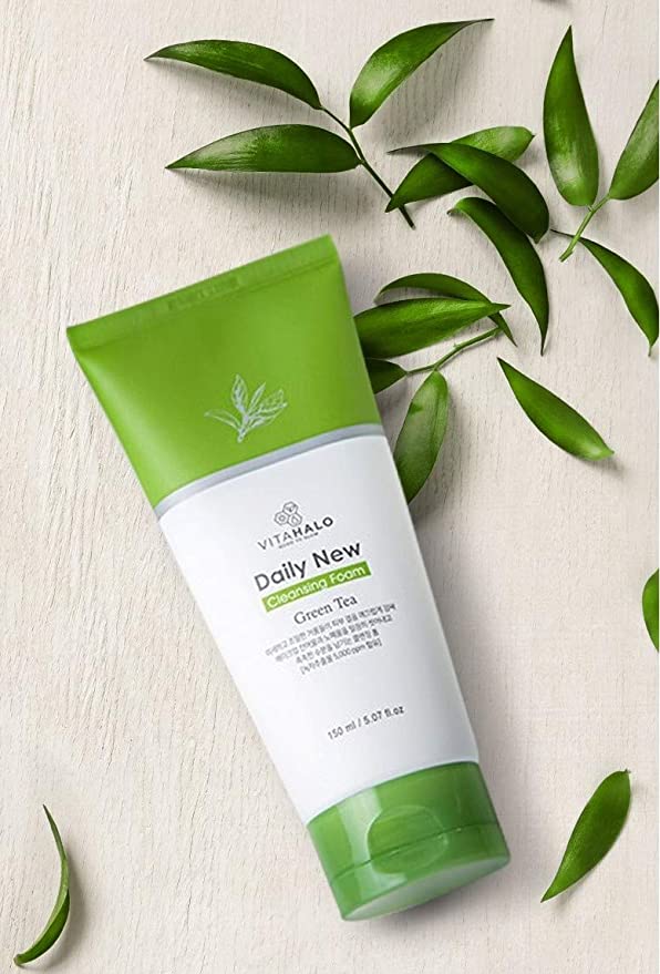 Vitahalo Daily New Jeju Green Tea Foam Cleansing